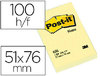 Bloc Post-it 656 jaune