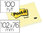 Bloc Post-it 657 jaune