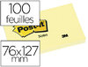 Bloc Post-it 655 jaune