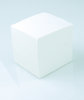 Recharge bloc cube non encollé blanc
