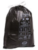 Paquet de 25 sacs poubelle 50 litres 24 microns liens coulissants