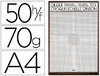 Bloc papier calque croquis échelle A4 - 70/75 grammes