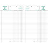 Agenda de bureau recettes / dépenses - 13,5 x 21 cm